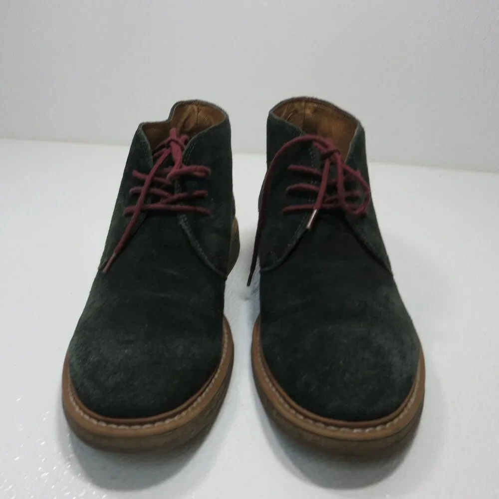 1901 Suede Leather Chukka Boots Comfoort Dress Footwear Shoes Men's 9.5 M - Picture 5 of 6